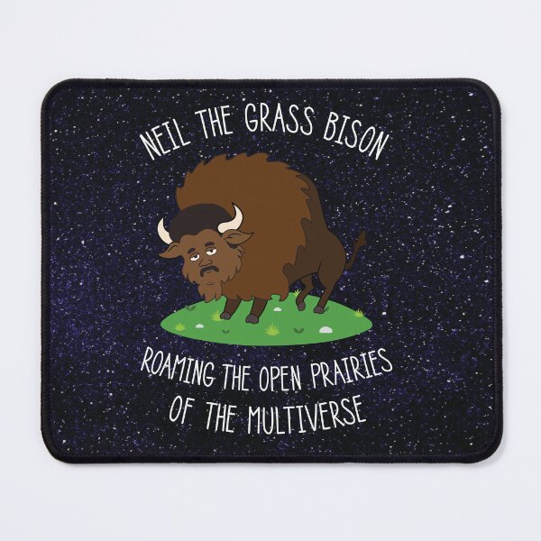 Item preview, Neil deGrasse Tyson & Neil the Grass Bison designed and sold by IncognitoMode.