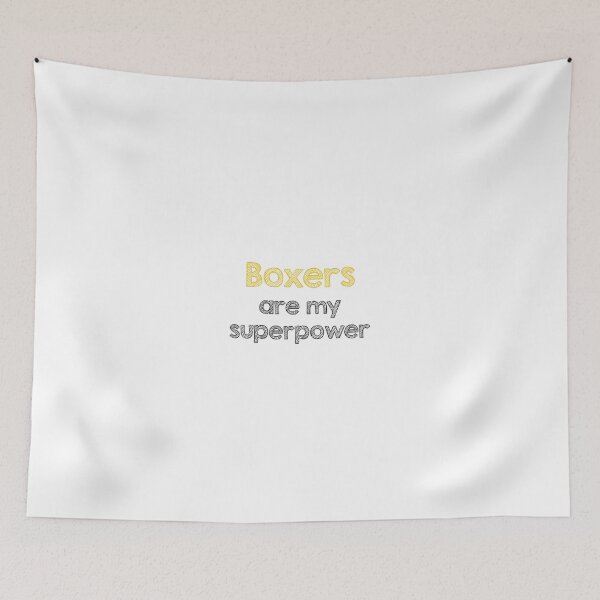 Item preview, Boxers are my superpower designed and sold by Alltooclose.