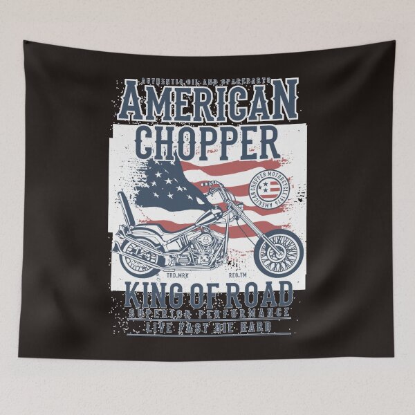 Item preview, AMERICAN CHOPPER - King Of Road Essential T-Shirt designed and sold by LEWISHORTZ.