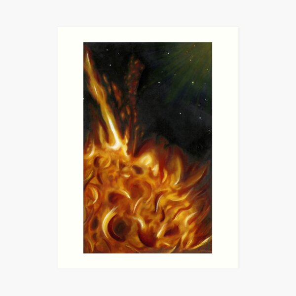 Superstar (Oils - 87 x 54cm) Art Print