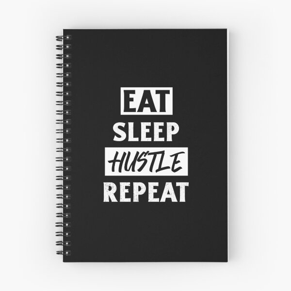 Item preview, Eat Sleep Hustle Repeat. Funny Daily Struggles  designed and sold by Rebel-Design.