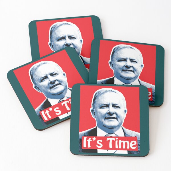 Item preview, Australian Labor Party - Anthony Albanese  (1) designed and sold by ModernWildlife.