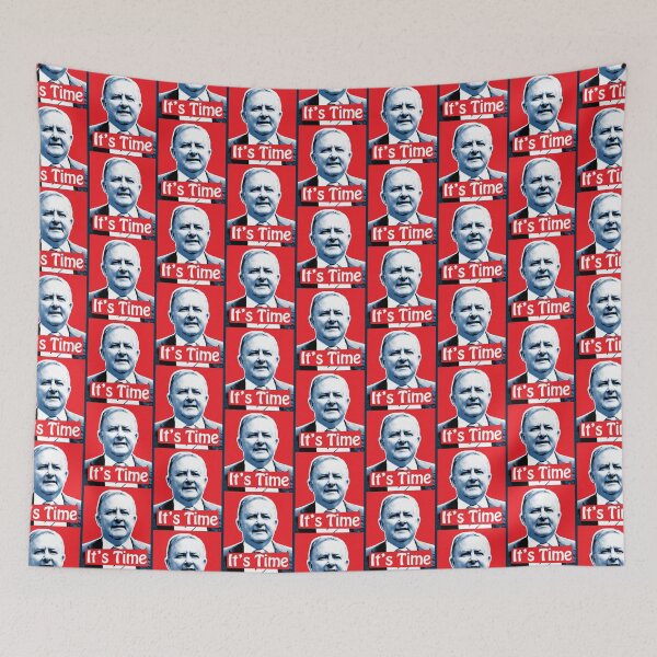 Item preview, Australian Labor Party - Anthony Albanese  (1) designed and sold by ModernWildlife.