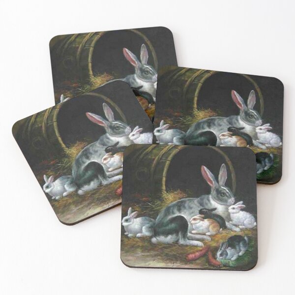 Item preview, Cozy Rabbit Family Nest designed and sold by SweetMySpot.
