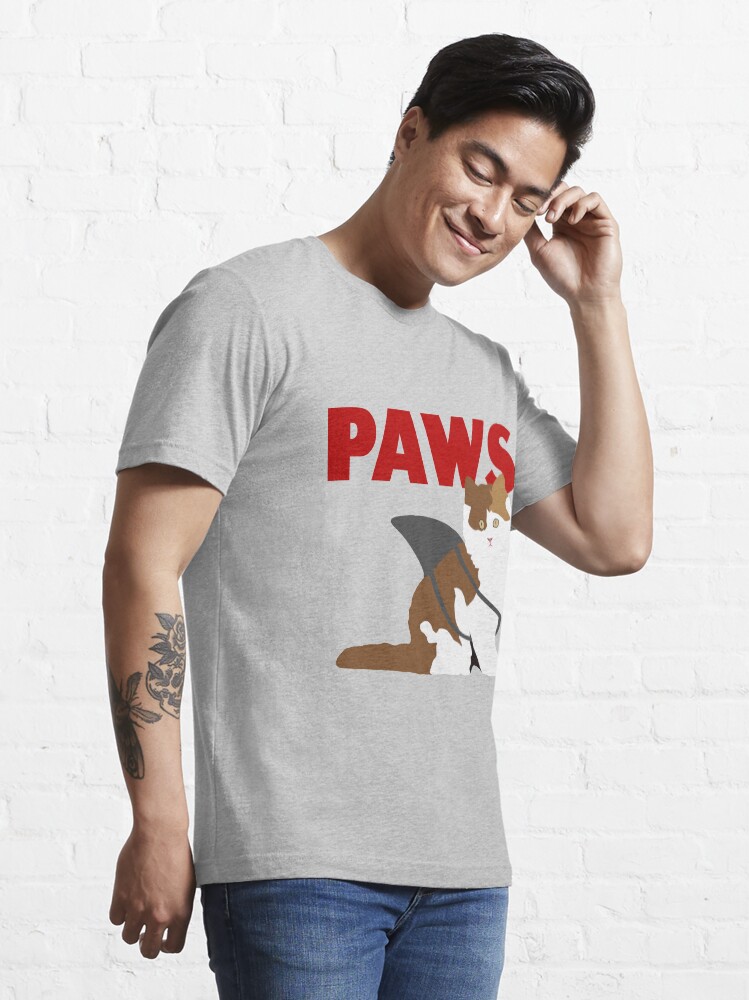 paws tshirt jaws parody