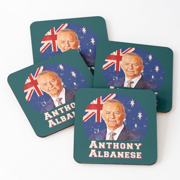 Item preview, Australian Labor Party  Anthony Albanese  Australian flag retro designed and sold by ModernWildlife.