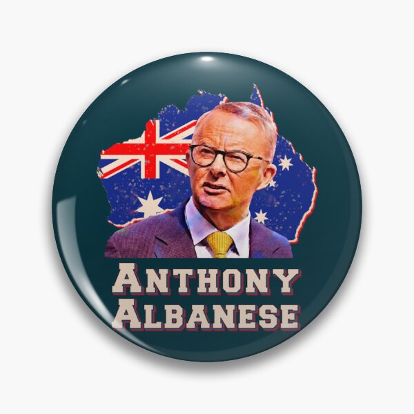 Item preview, Australian Labor Party  Anthony Albanese  Australian map retro 2022    designed and sold by ModernWildlife.