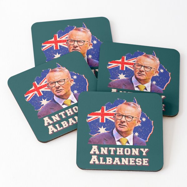 Item preview, Australian Labor Party  Anthony Albanese  Australian map retro 2022    designed and sold by ModernWildlife.