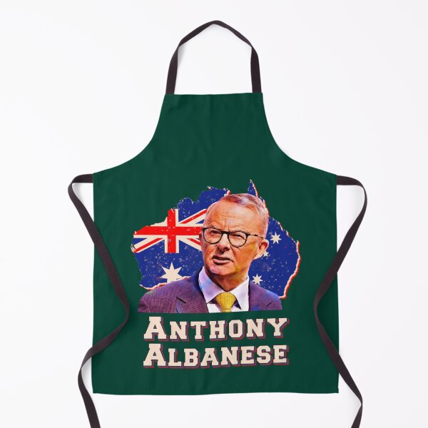 Item preview, Australian Labor Party Anthony Albanese Australian map retro 2022 designed and sold by ModernWildlife.