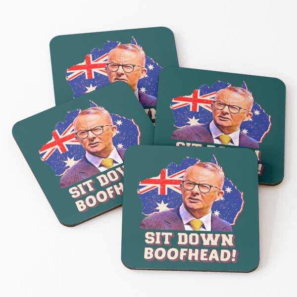 Item preview, Australian Labor Party  sit down boofhead  Australian map retro   designed and sold by ModernWildlife.