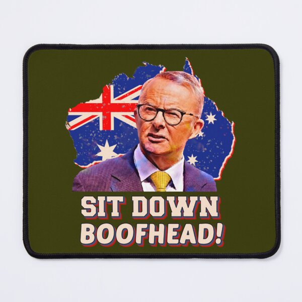 Item preview, Australian Labor Party  sit down boofhead  Australian map retro   designed and sold by ModernWildlife.