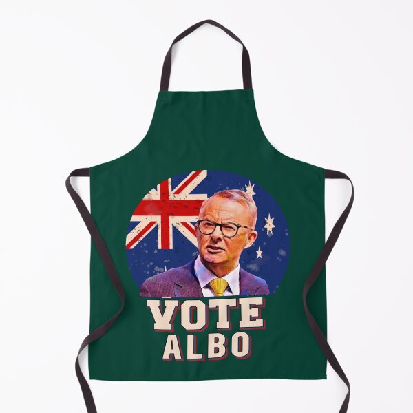 Item preview, Australian Labor Party vote albo Australian flag retro 2022 designed and sold by ModernWildlife.
