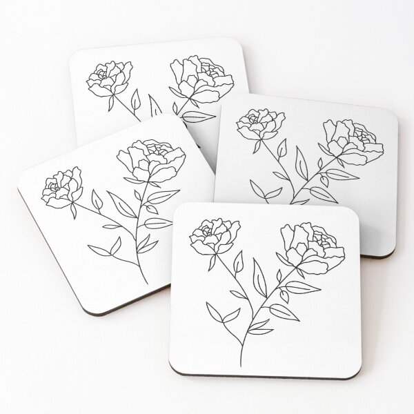 Item preview, Floral minimalist design  designed and sold by Holly-berry-art.