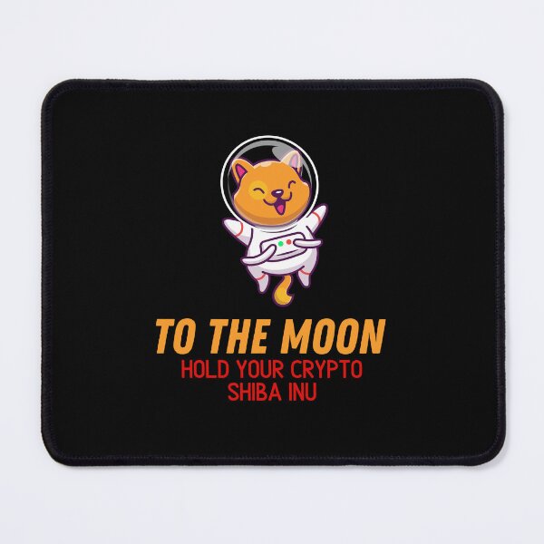 Item preview, To the moon hold your Shiba Inu crypto  designed and sold by WaguinhoTex.
