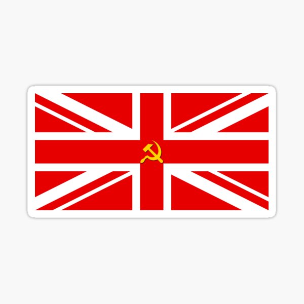 Chairman Now Official Soviet Jack Flag Sticker