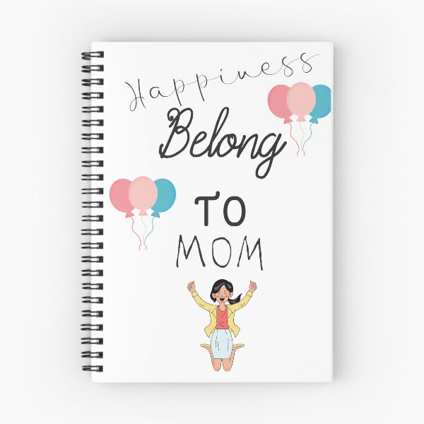 Item preview, Happiness belong to mom designed and sold by Maushmi.