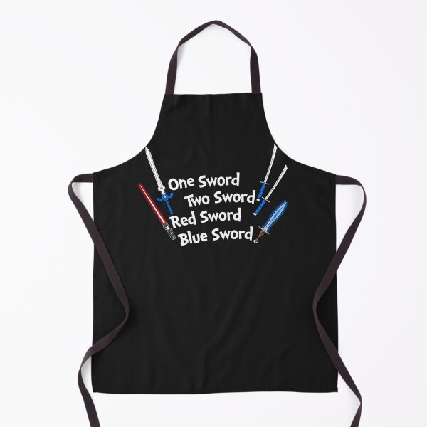 Item preview, One Sword, Two Sword, Red Sword, Blue Sword Essential T-Shirt designed and sold by kallanfvandyk.