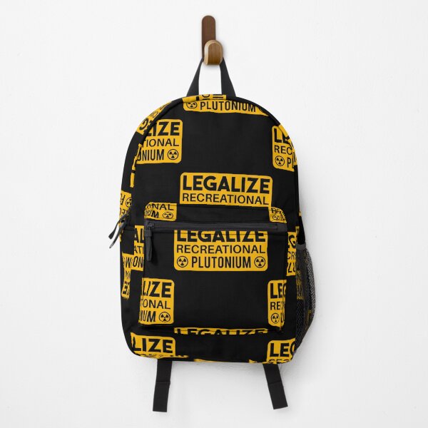 Item preview, LEGALIZE RECREATIONAL PLUTONIUM RECTANGLE STICKER Sticker designed and sold by HillaryMaya.