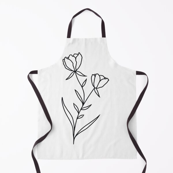 Item preview, Minimalist floral tulip design designed and sold by Holly-berry-art.