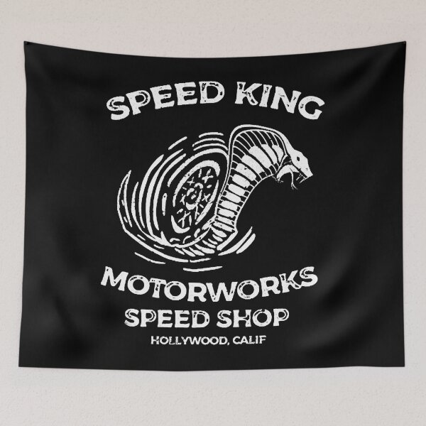 Item preview, speed king blanco designed and sold by HillaryMaya.
