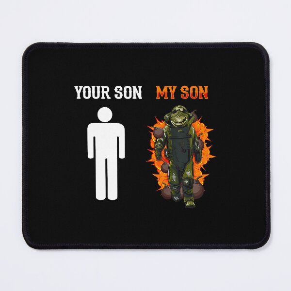 Item preview, Your Son My Son Bomb Squad EOD Military Engineer Gift Premium designed and sold by HillaryMaya.