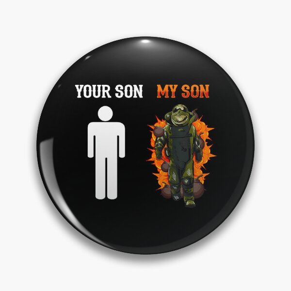 Item preview, Your Son My Son Bomb Squad EOD Military Engineer Gift Premium designed and sold by HillaryMaya.