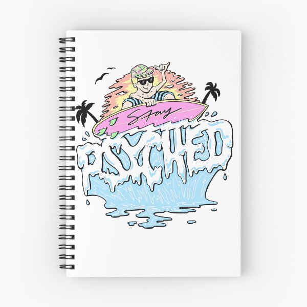 Item preview, Jamie O'Brien Merch Stay Psyched Surfer designed and sold by Denise Pineda.
