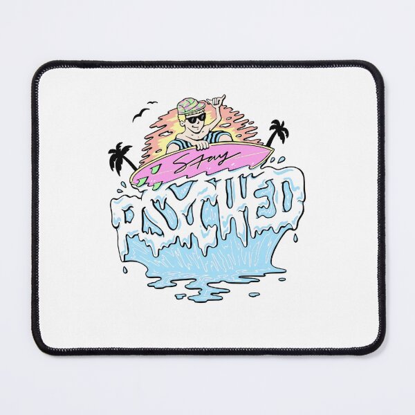 Item preview, Jamie O'Brien Merch Stay Psyched Surfer designed and sold by Denise Pineda.
