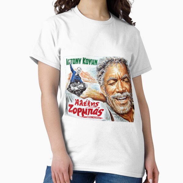 Item preview, Zorba the Greek Anthony Quinn Alexis Zorbas movie poster designed and sold by Star PORTRAITS Painting Fan ART.