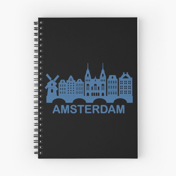 Artikelvorschau, Amsterdam, Skyline von Amsterdam, Amsterdam City, Amsterdam Niederlande, City Classic. entworfen und verkauft von alianotdtott.