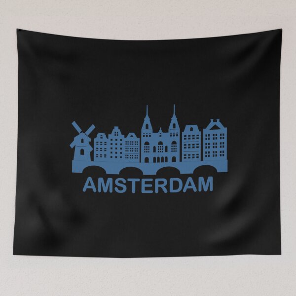 Item preview, Amsterdam, Amsterdam skyline, Amsterdam City, Amsterdam Netherlands, City Classic . designed and sold by alianotdtott.