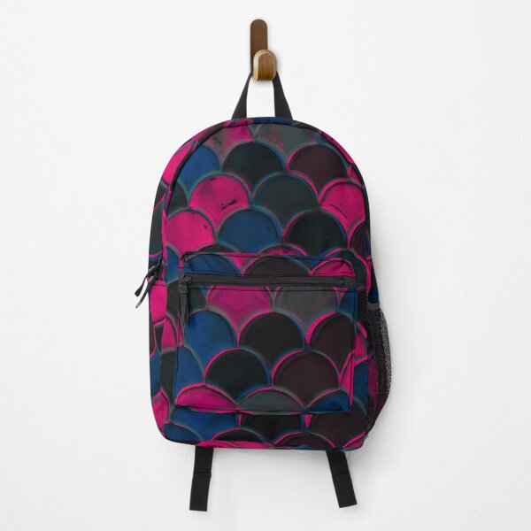 Item preview, Abstract pink, navy blue, black geometric pattern designed and sold by fowons.