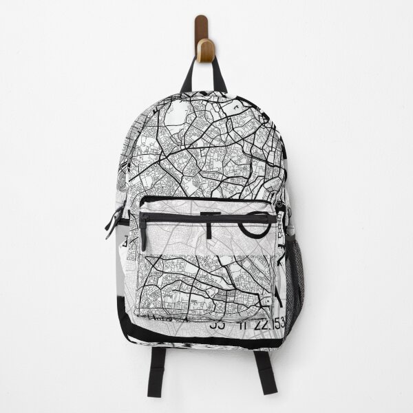 Item preview, TOKYO JAPAN MAP MONOCHROME WHITE designed and sold by lukas69graphic.