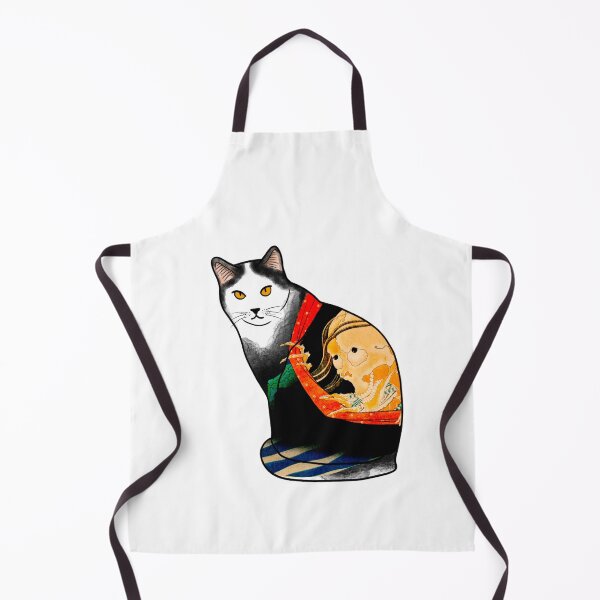 Item preview, Monmon cat, colorful japanese cat - samurai cat designed and sold by shodark.
