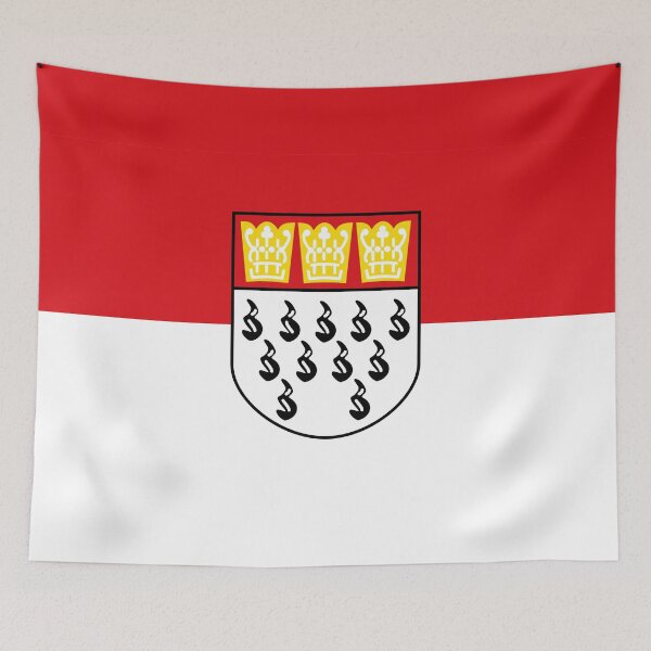 Item preview, Flag of Cologne, North Rhine-Westphalia, Germany designed and sold by Freihalt.