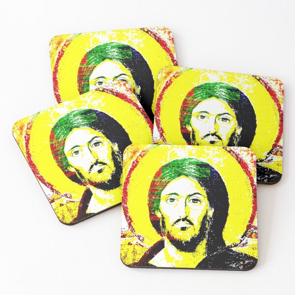 Item preview, Jesus Portrait Yellow designed and sold by OrthodoxLove.
