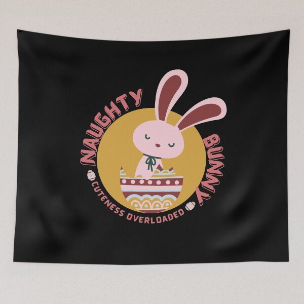 Item preview, Naughty Bunny Cuteness Overloaded  designed and sold by designerpriti.
