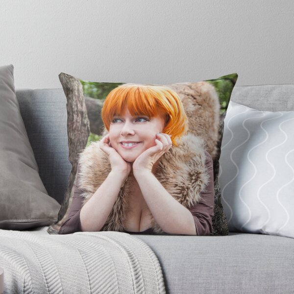 Squirrel Girl Glamour Shot Throw Pillow
