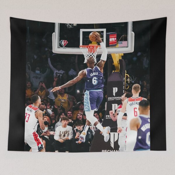 Item preview, LeBron James 6 Posterized Dunk designed and sold by HazlettTLH.