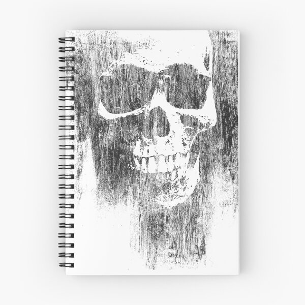 Item preview, Brush Stroke Skull designed and sold by Kooky Kreeps.