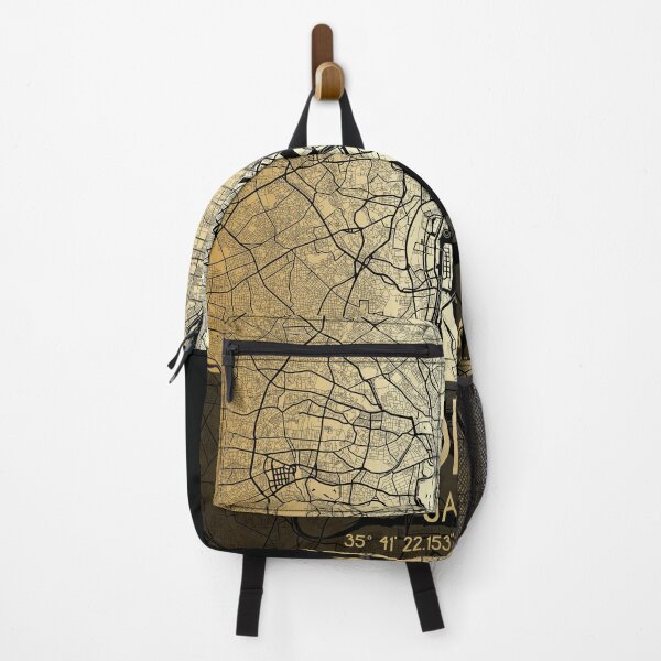 Item preview, TOKYO JAPAN MAP MONOCHROME MODERN GOLD v2 designed and sold by lukas69graphic.