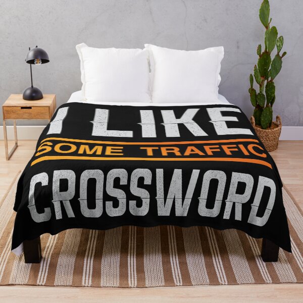 Item preview, I love resolve some traffic crossword -  crossword gift ideas designed and sold by Desibeau.