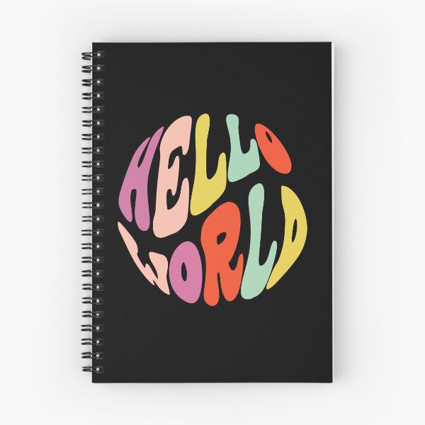 Item preview, Hello World designed and sold by AnnKiraz.