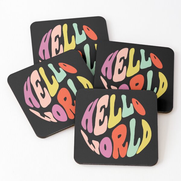 Item preview, Hello World designed and sold by AnnKiraz.