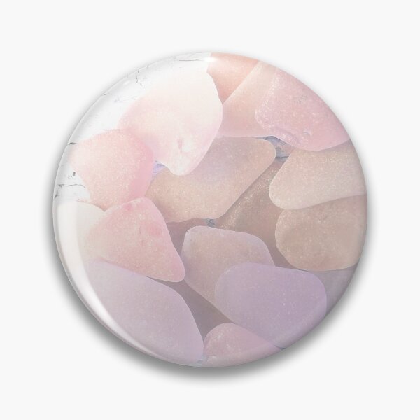 Item preview, Pale Coastal Décor Sea Glass Light Pink Beach Glass Pieces (Photo) 2 of 8 designed and sold by Beachy.