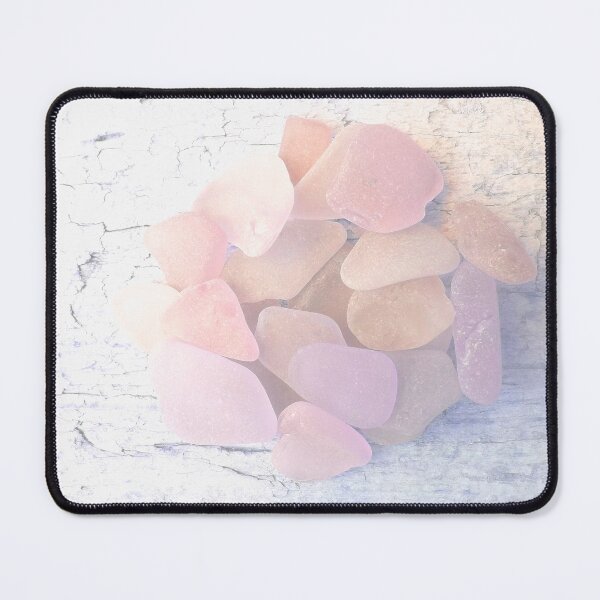 Item preview, Pale Coastal Décor Sea Glass Light Pink Beach Glass Pieces (Photo) 2 of 8 designed and sold by Beachy.