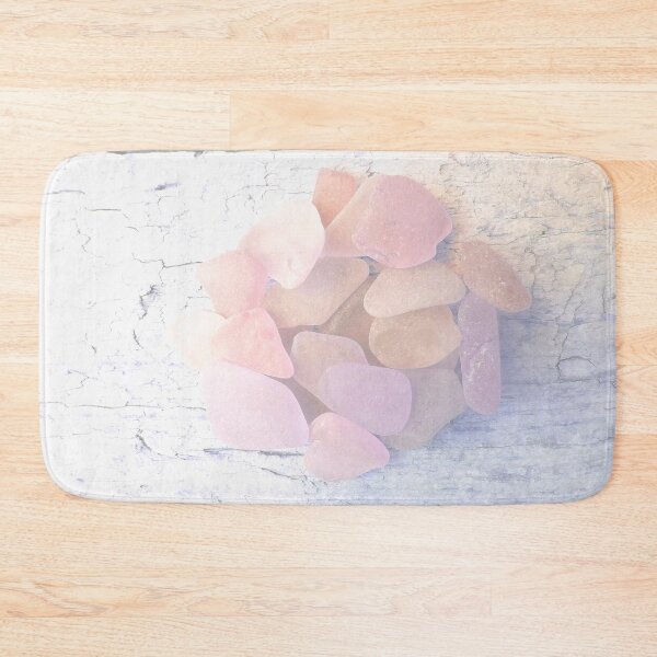 Item preview, Pale Coastal Décor Sea Glass Light Pink Beach Glass Pieces (Photo) 2 of 8 designed and sold by Beachy.