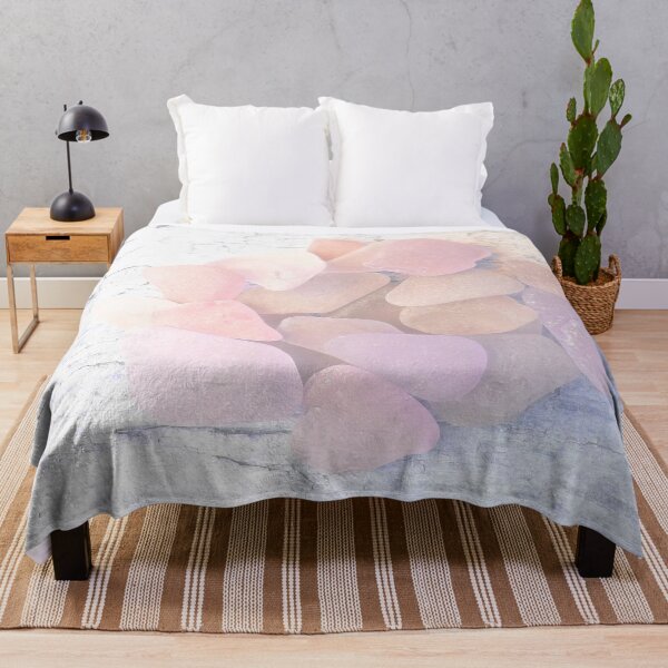Item preview, Pale Coastal Décor Sea Glass Light Pink Beach Glass Pieces (Photo) 2 of 8 designed and sold by Beachy.