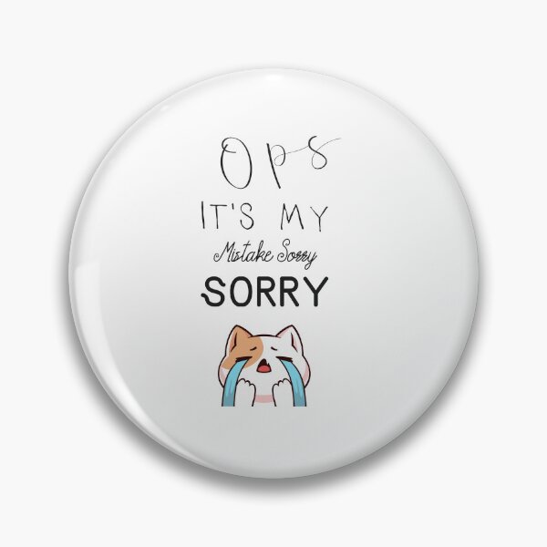 Item preview, Ops sorry designed and sold by Maushmi.