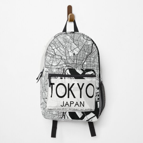 Item preview, TOKYO JAPAN MAP MONOCHROME MODERN WHITE designed and sold by lukas69graphic.